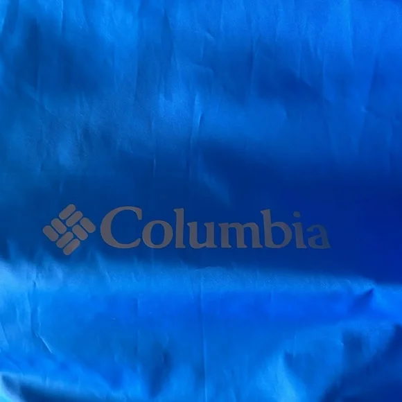 NWOT Columbia Men's Jacket Center Ridge Windbreaker Hooded Size XL Blue/Navy - Picture 13 of 13